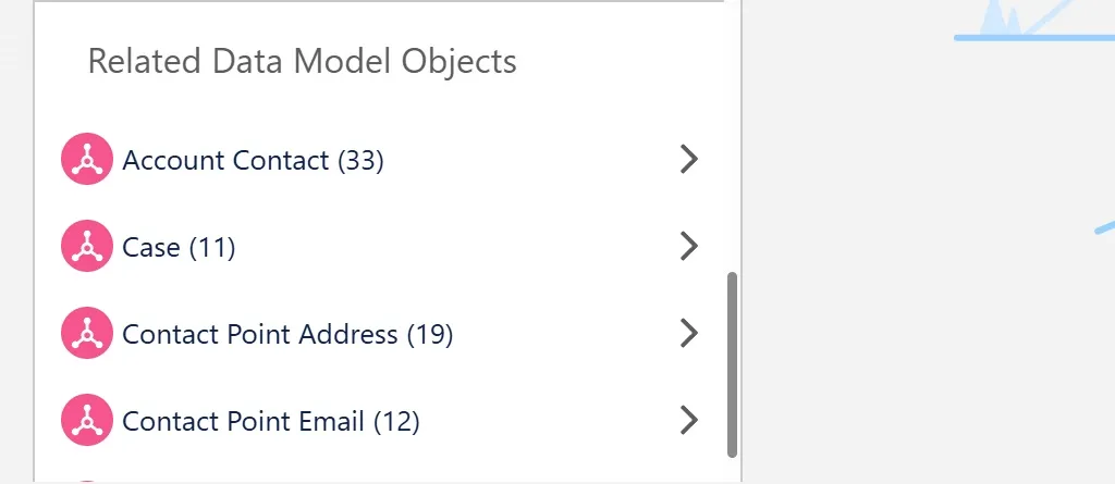 Related attributes (1:N) with a container in the segment canvas